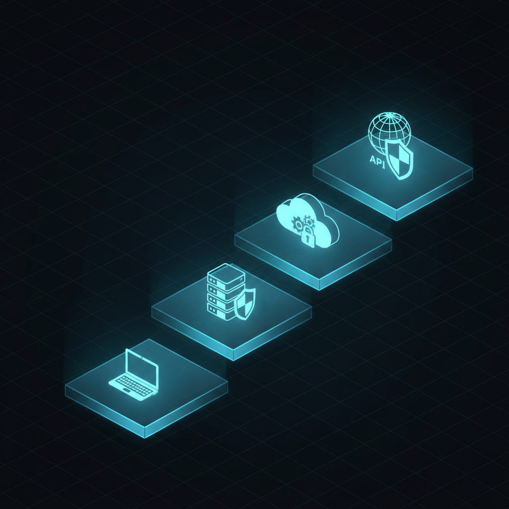 Vier-stufiges Reifegradmodell für Vibe-Coding-Apps: Prototyp, intern getestet, produktiv intern, produktiv extern