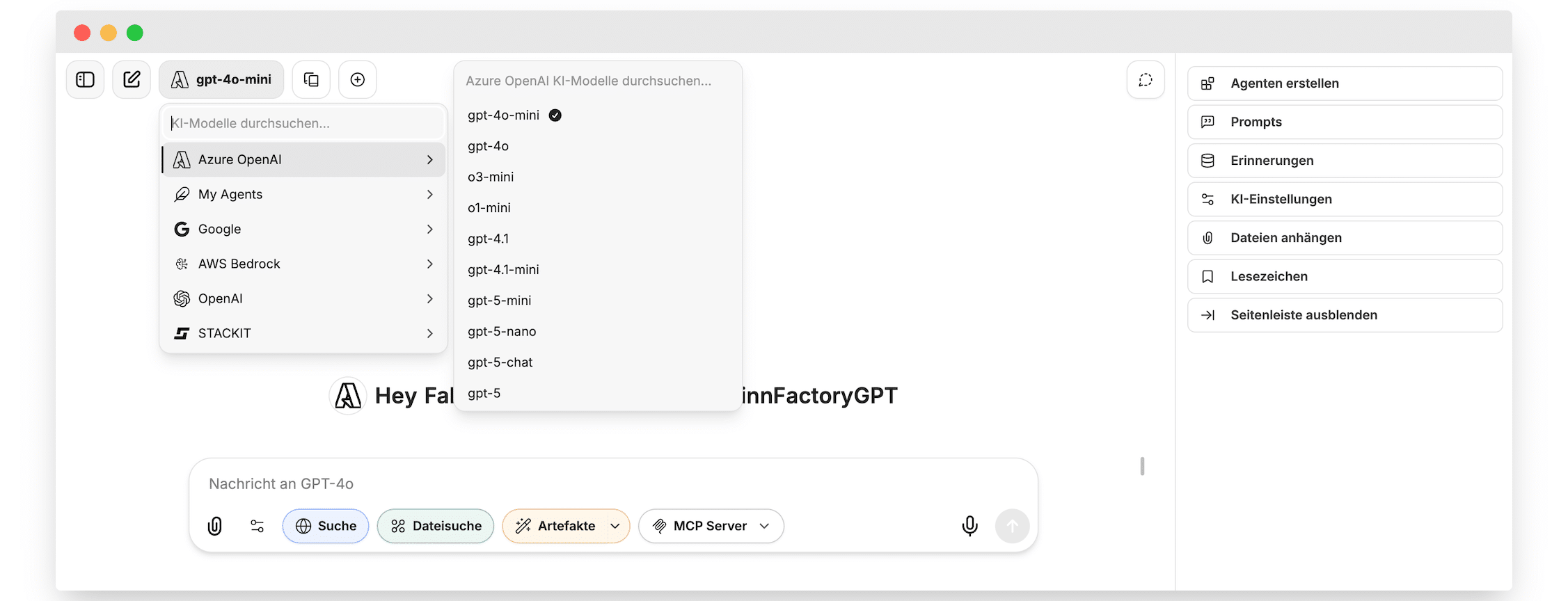 CompanyGPT - Ihre KI-Modelle an einem Ort