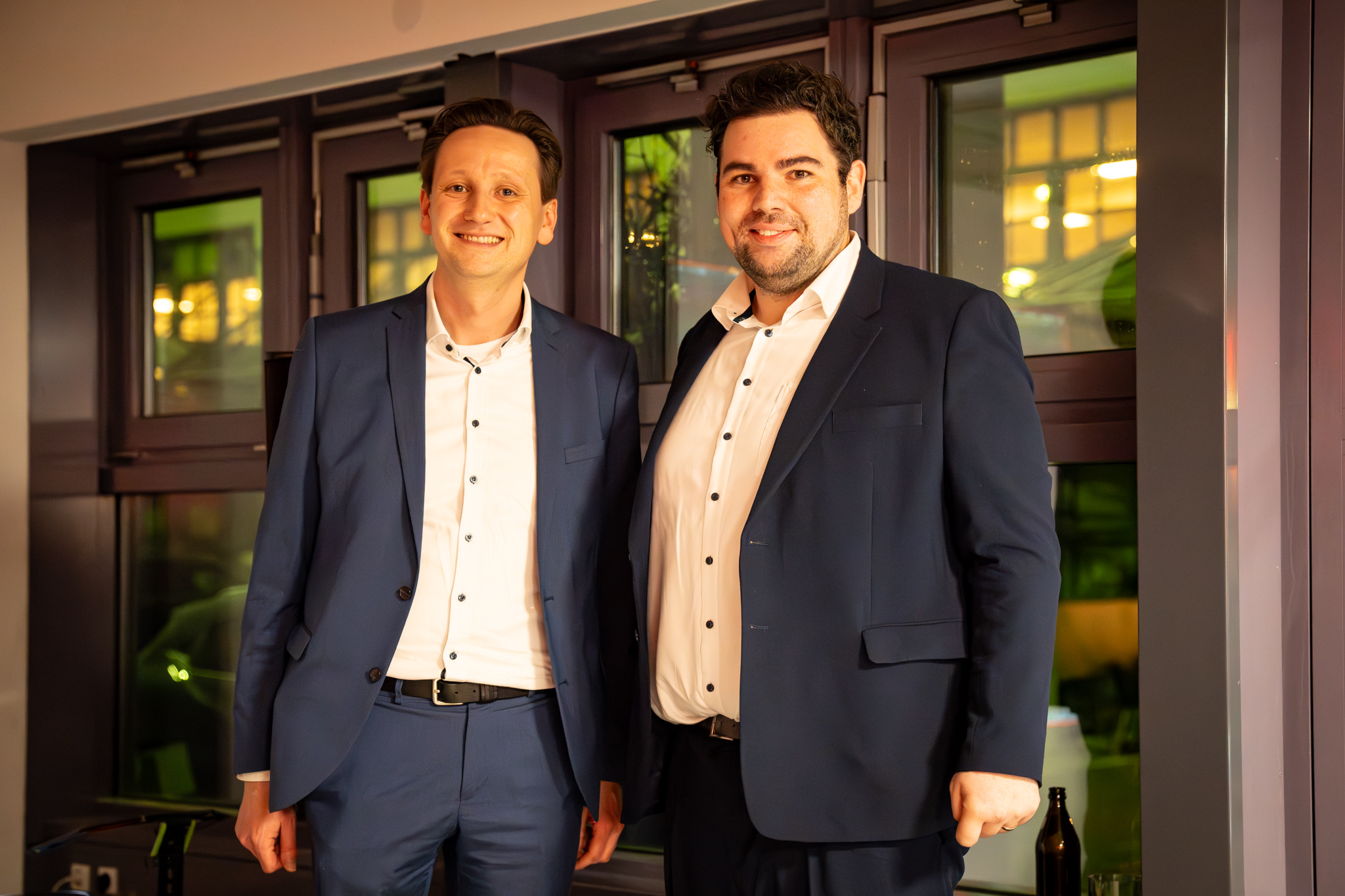 Andreas Nörr und Tobias Jonas.